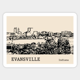 Evansville - Indiana Sticker